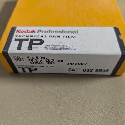 Kodak Professional TP 50 4 x 5 Pan Film