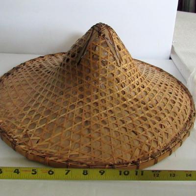 Old Asian Field Worker's Hat