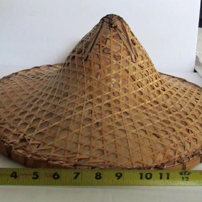 Old Asian Field Worker's Hat