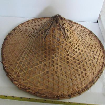 Old Asian Field Worker's Hat