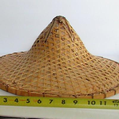 Old Asian Field Worker's Hat