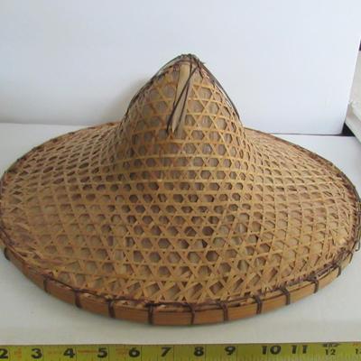 Old Asian Field Worker's Hat
