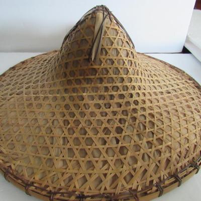 Old Asian Field Worker's Hat