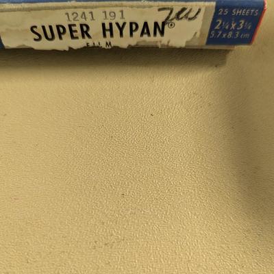 Ansco Photographic Sheet Film Super Hypan