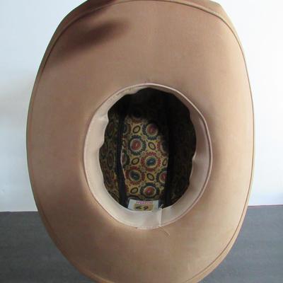 Older Men's Coca Cola Cowboy Hat With Feather, M