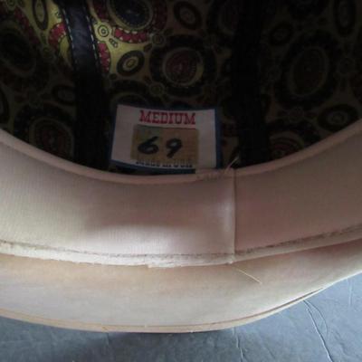 Older Men's Coca Cola Cowboy Hat With Feather, M
