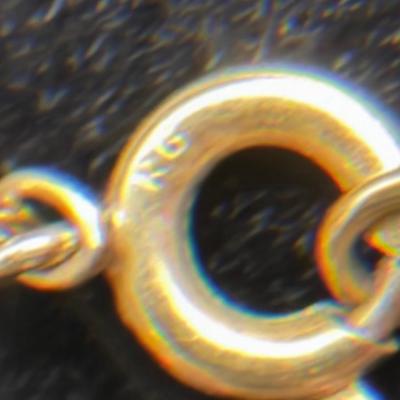 Estate Gold Necklace with Pendant