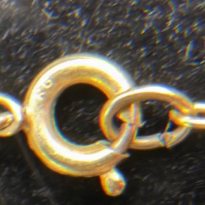 Estate Gold Necklace with Pendant