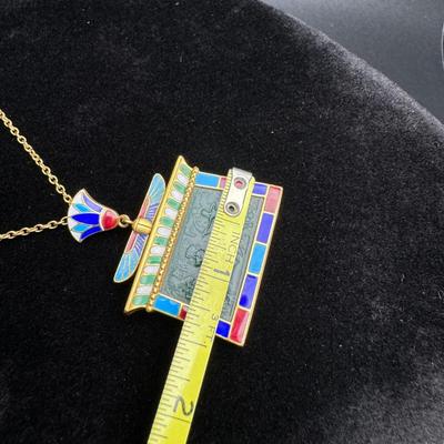 Estate Gold Necklace with Pendant