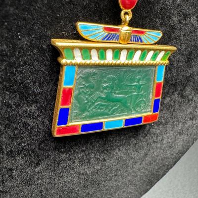 Estate Gold Necklace with Pendant