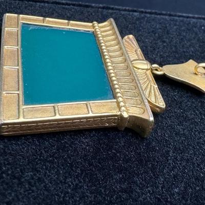 Estate Gold Necklace with Pendant