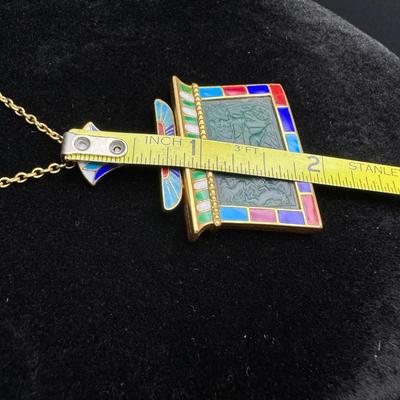 Estate Gold Necklace with Pendant