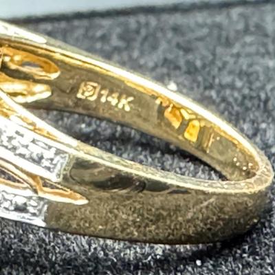 14K Beautiful Detailed Estate Ring