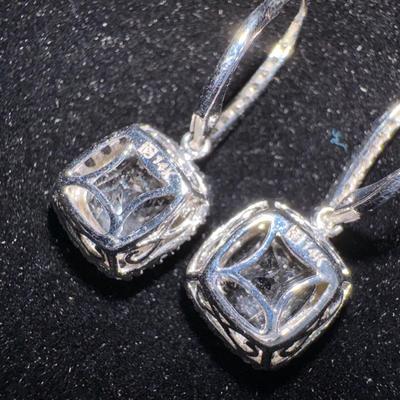 14K Pierced Hanging Earrings