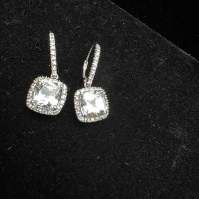 14K Pierced Hanging Earrings