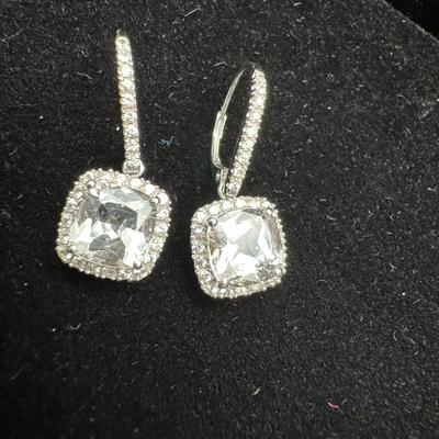 14K Pierced Hanging Earrings