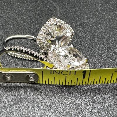 14K Pierced Hanging Earrings