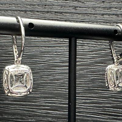 14K Pierced Hanging Earrings