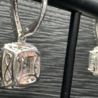 14K Pierced Hanging Earrings