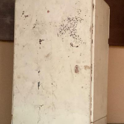 Vintage child’s toy refrigerator
