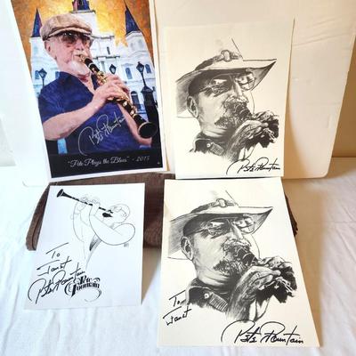 Lot #19 Lot of Pete Fountain Autographed Prints