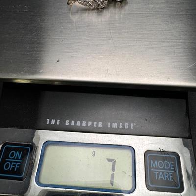 14K Hanging Diamond Earrings