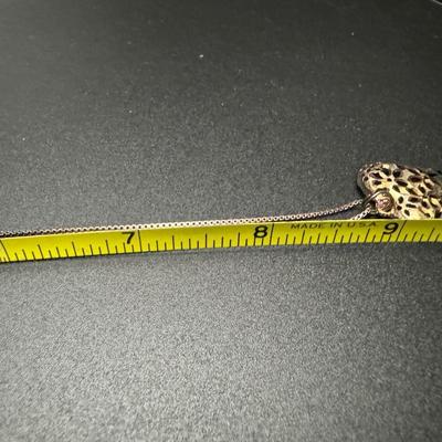 Sterling Silver Heart Necklace and Sterling Pearl Earrings