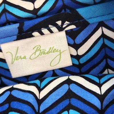 Lot #28 Vera Bradley Cross Over Bag - Blue Bayou pattern