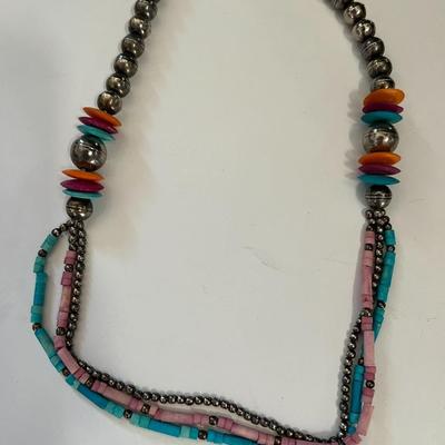 BOHO Style 1970's Beaded Necklaces