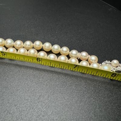 Vintage Pearl Earrings & Necklace