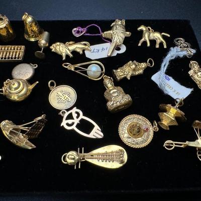 Gold Charms