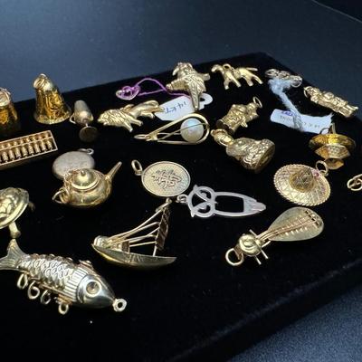 Gold Charms