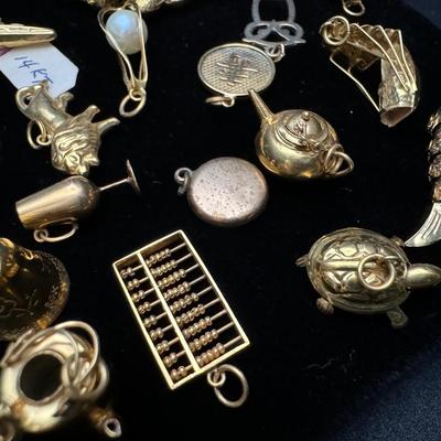Gold Charms