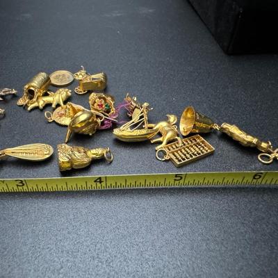 Gold Charms