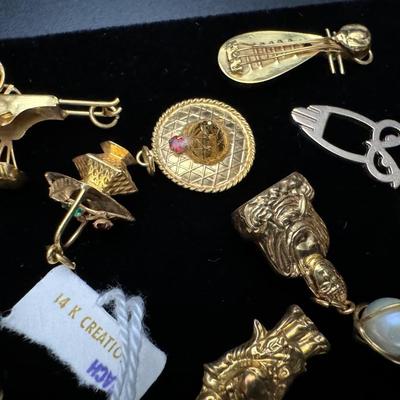 Gold Charms