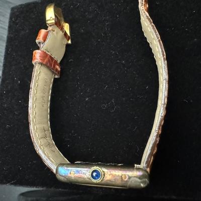 Cartier Paris Watch Argent 925 Plaque OR G 20M Swiss