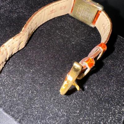 Cartier Paris Watch Argent 925 Plaque OR G 20M Swiss