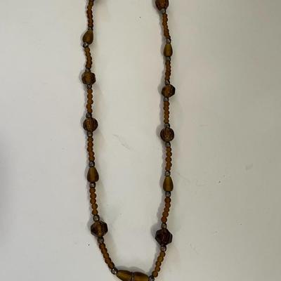 Vintage Bakelite Style Necklaces & Stretch Bracelets