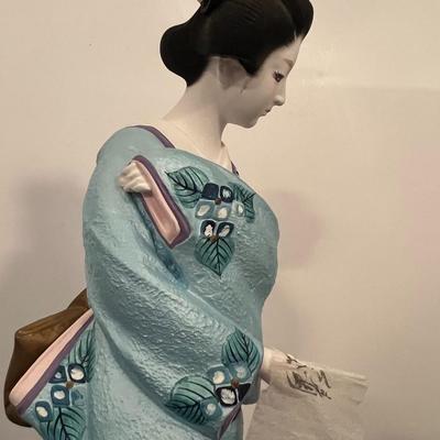 Vintage Japanese Hakata Ceramic Doll