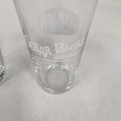 Oskar Blues Brewery Pint Glasses Brevard NC
