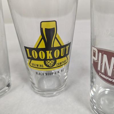 Oskar Blues Brewery Pint Glasses Brevard NC