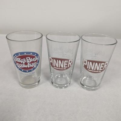 Oskar Blues Brewery Pint Glasses Brevard NC