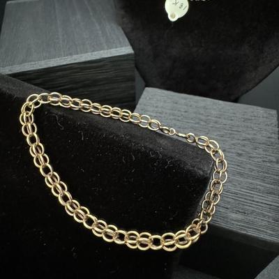 14K Gold Bracelet & 18K Gold Chain Necklace