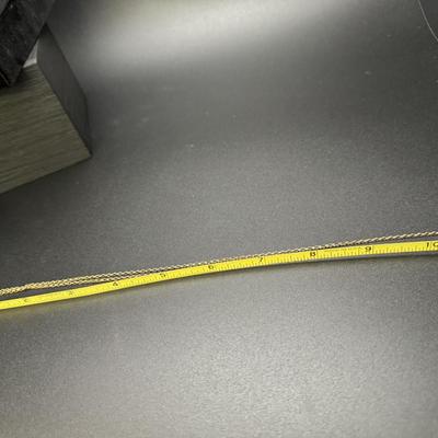 14K Gold Bracelet & 18K Gold Chain Necklace