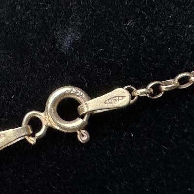 14K Gold Bracelet & 18K Gold Chain Necklace