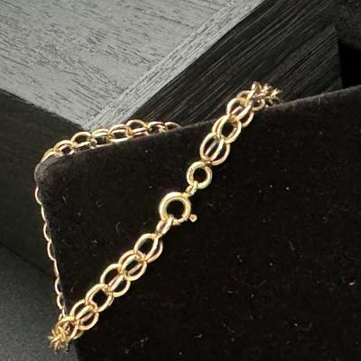 14K Gold Bracelet & 18K Gold Chain Necklace