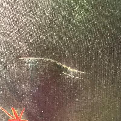 Lot# 175 Large Antique Framed OilPainting Signed by A. Willis