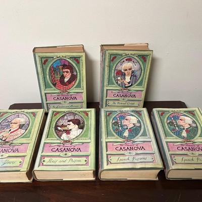 the memoirs of casanova vintage book set