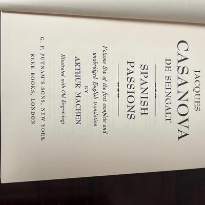 the memoirs of casanova vintage book set