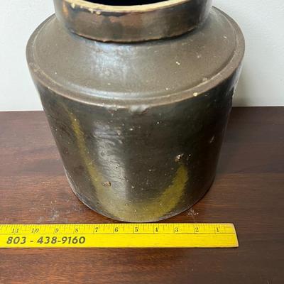 Antique pottery crock